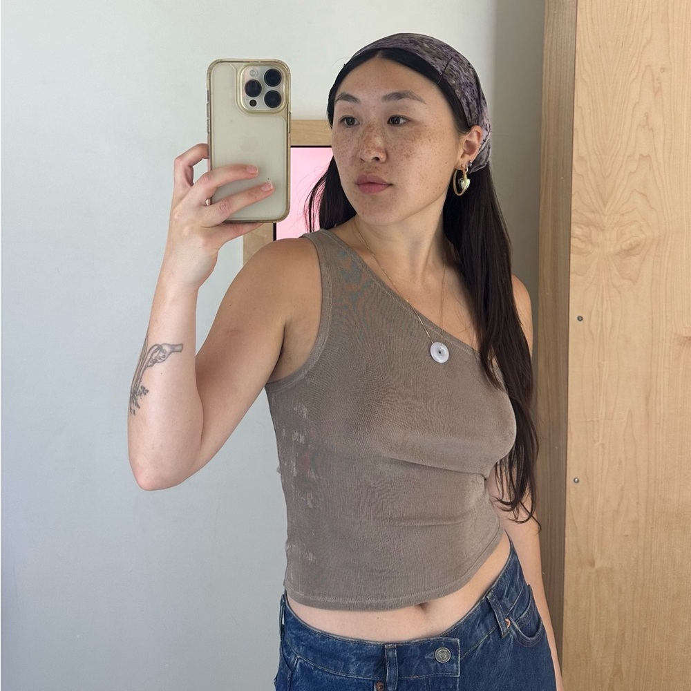 Reformation One-Shoulder Top